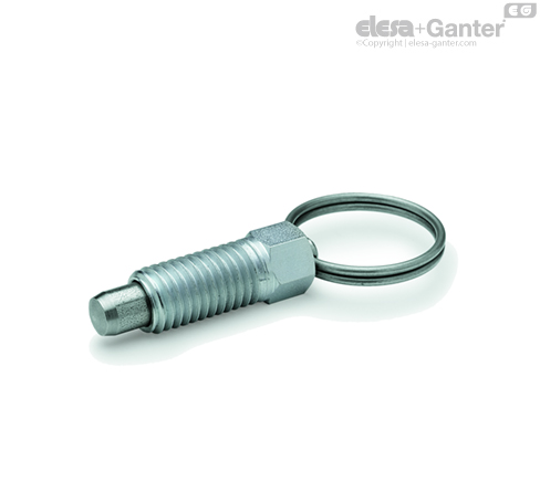 GN 717 İndeksleme pistonları Çelik | Elesa+Ganter